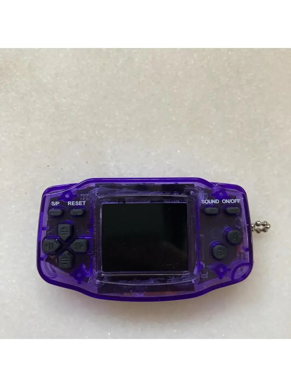 Nintendo Game Box Mini Gaming Console esp32 Purple Clear